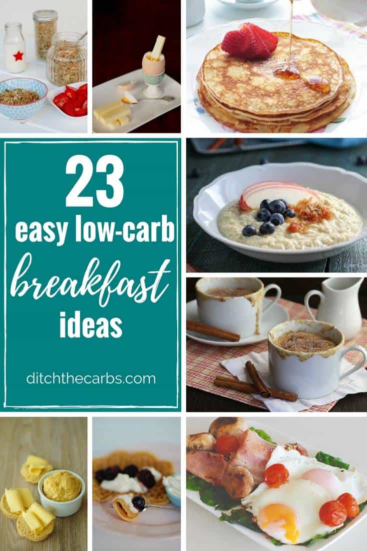 23 Easy Low Carb Breakfast Ideas